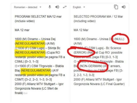 POANTA ZILEI | Să rîdem cu Google Translate. Trei încercări au avut proștii de la Google Translate și le-au ratat pe toate :D