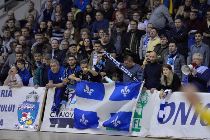 Meciul de volei feminin, SCM U Craiova – CSM Sibiu, se joacă în Sala…