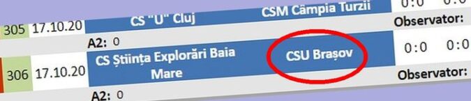 # **VIȘĂNEALA SĂPTĂMÂNII |** PROGRAM COMPETIȚIONAL PUBLICAT FĂRĂ SĂ FIE PUBLICAT REGULAMENTUL! * **CSU…