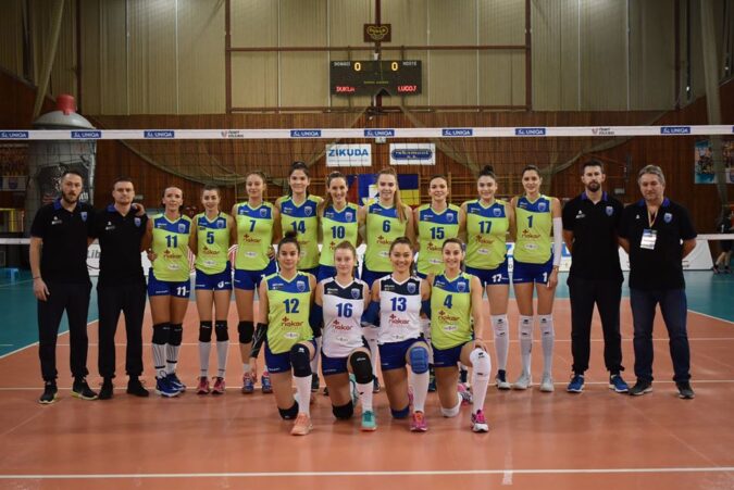 Voleibalistele de la CSM Lugoj merg mai departe în Challenge Cup, după dubla cu…