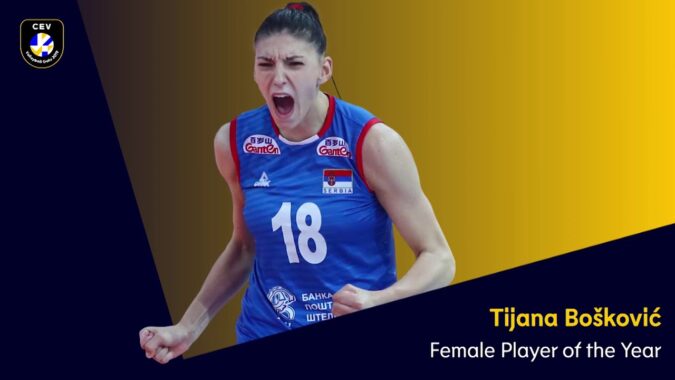 CEA MAI BUNĂ VOLEIBALISTĂ EUROPEANĂ – Tijana Bošković (opusă SRB, 1m93, 22a)