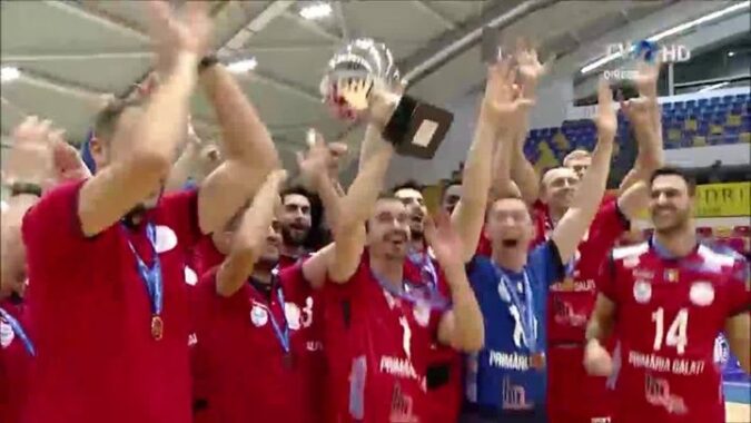 **SUPERCUPA ROMÂNIEI 2019 (M) |** Arcada – Dinamo, finalul și festivitatea de premiere. **Premiere…
