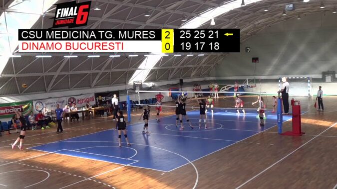CSU Medicina Tg Mș – Dinamo (Turneul final al junioarelor), ÎN DIRECT (apoi înregistrat)…