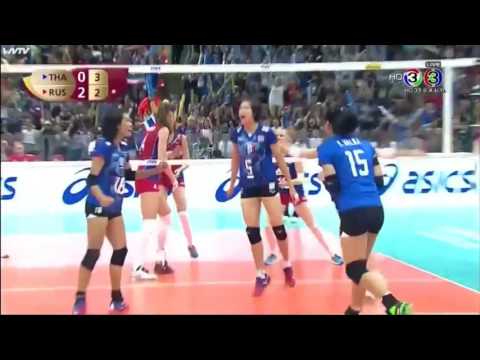 Moment de volei thailandez amuzant