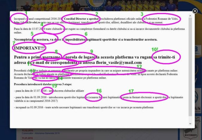 VIȘĂNEALA SĂPTĂMÎNII: Iuzărnemtudom!!!! (1) Iată o nouă doză de prostie a federației conduse de…
