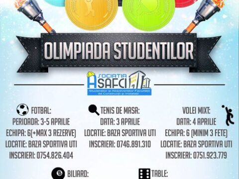 Ultima zi de inscrieri !
