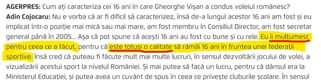 Adin-Dva-Tri Cojocaru îi mulțumește lui Vișan Ghiulangiul!